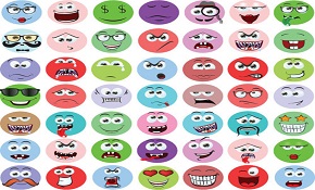 Cartoon character expression